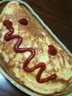 ふわふわチーズオムレツ-レシピのメイン写真