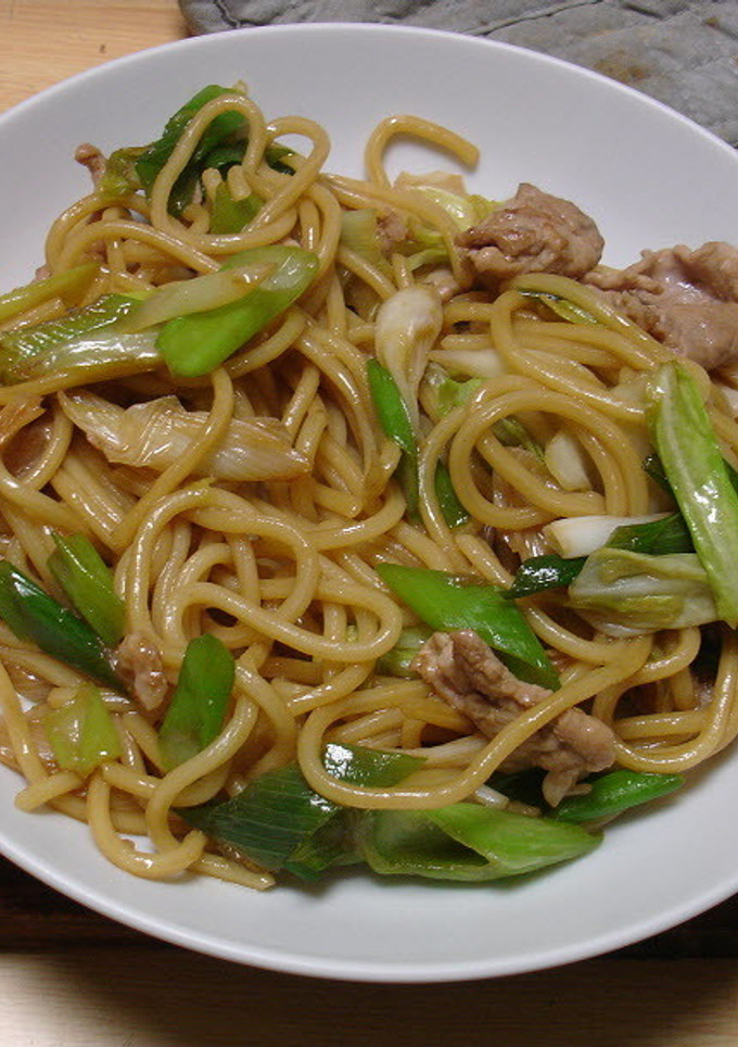 お手軽でうまい！中華風しょうゆ焼きそば-レシピのメイン写真