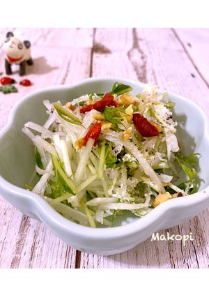 水菜と大根のサラダ(^^)♡-レシピのメイン写真