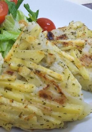 チーズ大好き玉ねぎとじゃがいものガレット-レシピのメイン写真