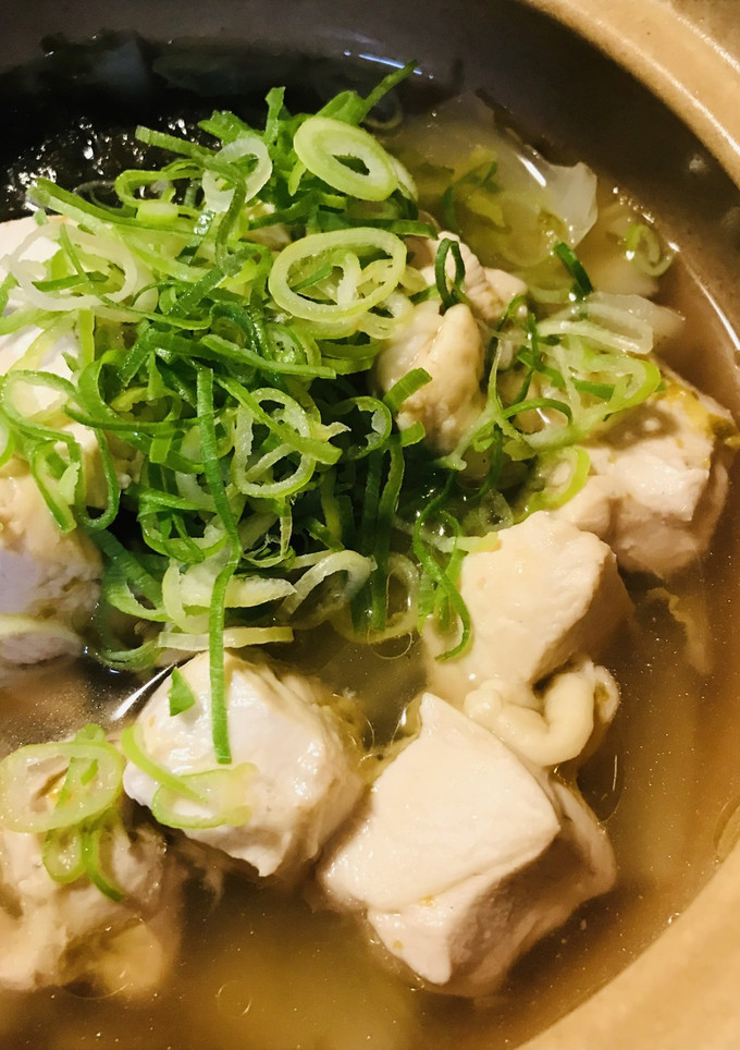 鶏肉と白菜のちょっと鍋＋残念な味つけ海苔-レシピのメイン写真