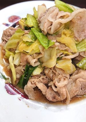 豚肉とキャベツ炒め-レシピのメイン写真