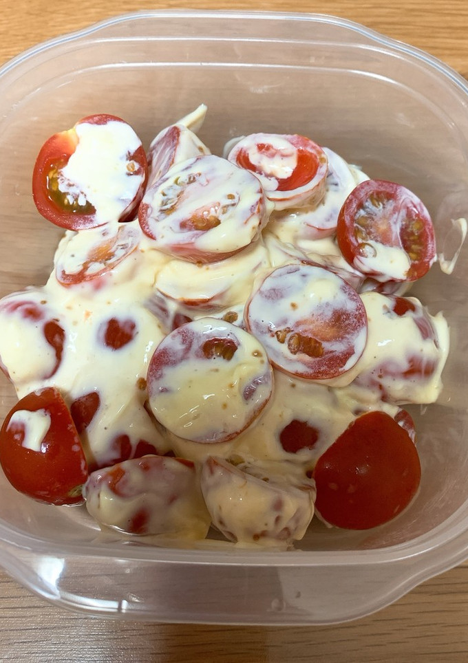 プチトマトのマヨネーズ和え-レシピのメイン写真