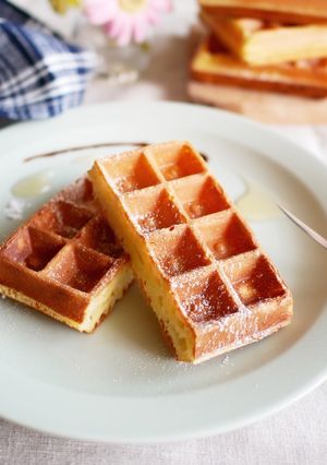 発酵バター香る♫ワッフル-レシピのメイン写真