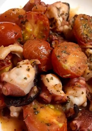 ＊タコとトマトで手早く簡単イタリアン＊-レシピのメイン写真