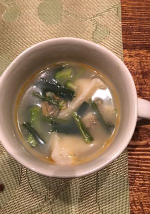 冷凍食品で簡単スープ-レシピのメイン写真