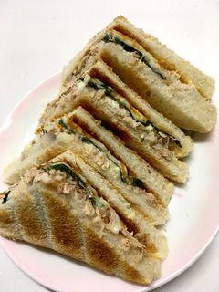 ツナと大葉のチーズサンド-レシピのメイン写真