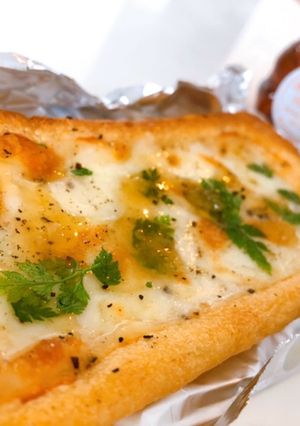 5分で完成☆薄揚げクアトロチーズピザ-レシピのメイン写真