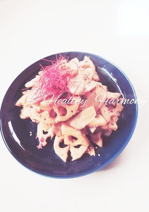 レンコンとゴボウの根菜きんぴら-レシピのメイン写真
