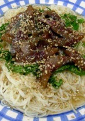 アジづけそうめん-レシピのメイン写真