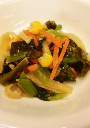 もち麦麺サラダ-レシピのメイン写真