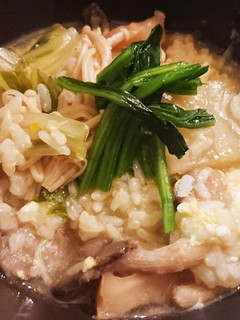 ヒラタケの雑炊-レシピのメイン写真