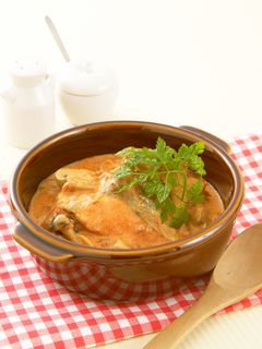 鮭ときのこのトマトクリーム煮-レシピのメイン写真