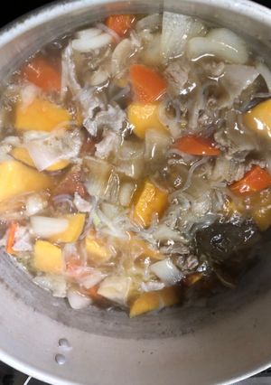 さつまいも肉じゃが-レシピのメイン写真