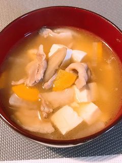 ♡しあわせの豚汁♡-レシピのメイン写真