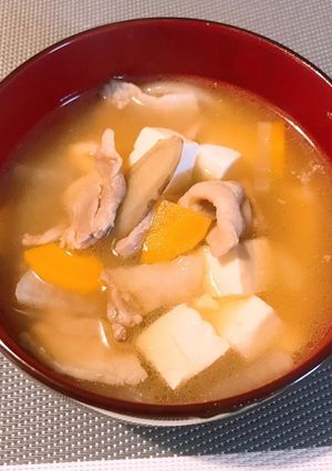 ♡しあわせの豚汁♡-レシピのメイン写真