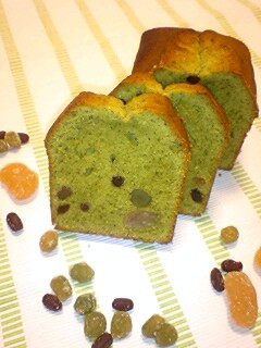 抹茶のパウンドケーキ*゜-レシピのメイン写真