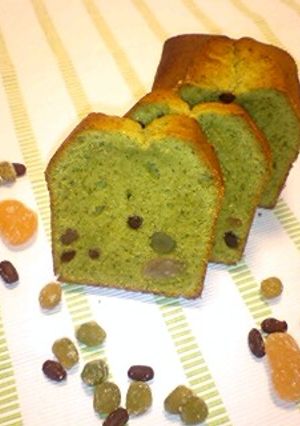 抹茶のパウンドケーキ*゜-レシピのメイン写真