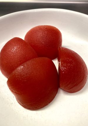 ☆超簡単♪トマトの湯むき-レシピのメイン写真