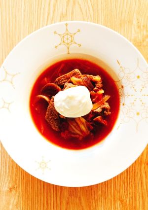 簡単!ヘルシー!あったかボルシチ風スープ-レシピのメイン写真