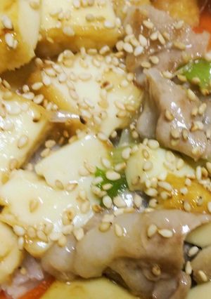 ぷるぷる厚揚げ入りすた丼！！-レシピのメイン写真
