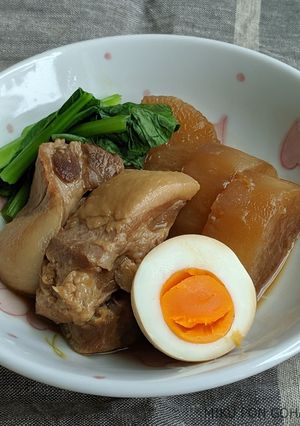 砂糖なしでも美味!豚肉と大根の甘酒煮-レシピのメイン写真