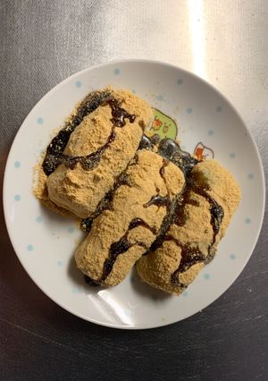 MrsWongちの驢打滾(中華風黄粉餅)-レシピのメイン写真