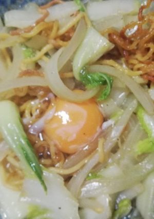 貴女風味でカレー味焼き麺餡❤️ゆりさん風-レシピのメイン写真