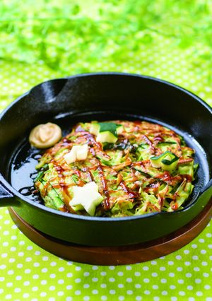 ズッキーニのお好み焼き-レシピのメイン写真