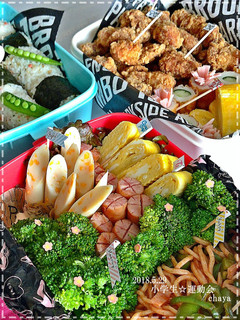 2018年 小学生☆運動会お弁当-レシピのメイン写真