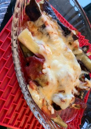 火を使わない！ちぎりナスチーズトースト-レシピのメイン写真
