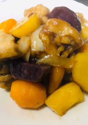 野菜たっぷり黒酢焼き^ ^-レシピのメイン写真