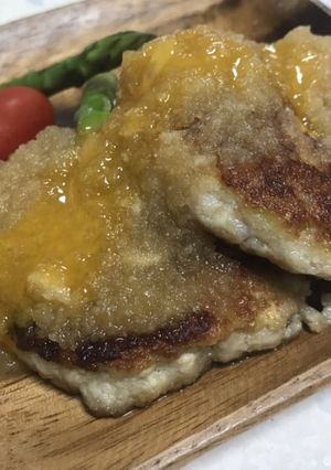 豚ミンチのハンバーグ-レシピのメイン写真