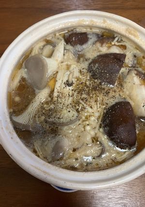 きのこのうま味噌鍋-レシピのメイン写真