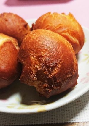 チーズボール＆サーターアンダギー-レシピのメイン写真