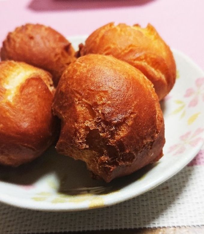 チーズボール&サーターアンダギー-レシピのメイン写真
