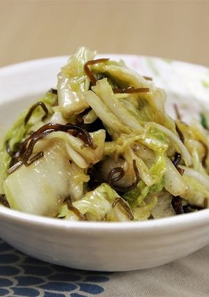 白菜の胡麻風味即席漬け-レシピのメイン写真