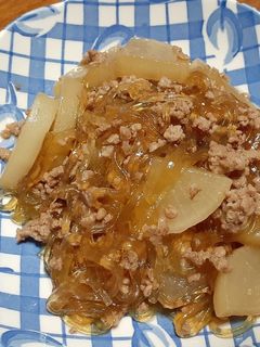 大根と春雨のトロトロ中華炒め(^^)d-レシピのメイン写真