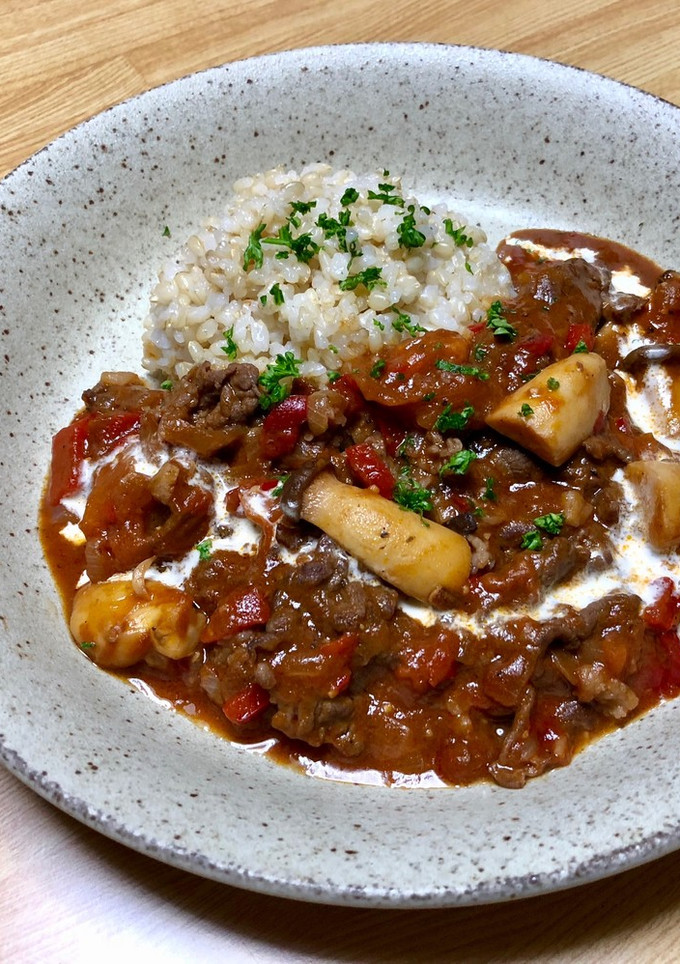 美味しいよ♪ビーフストロガノフにしよう-レシピのメイン写真