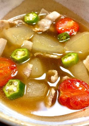 主食になるとうがん汁-レシピのメイン写真