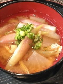 みょうがの味噌汁-レシピのメイン写真