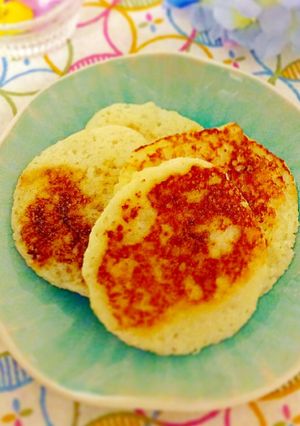 山芋(長芋)のもっちりお焼き♬-レシピのメイン写真