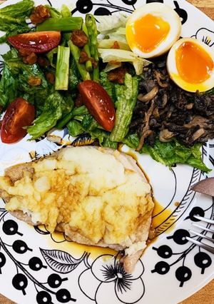 豚肩ロースマッシュポテト添え-レシピのメイン写真