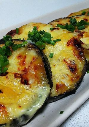 米ナスの味噌マヨチーズ焼き-レシピのメイン写真