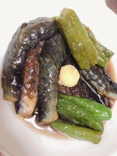 なすとピーマンの揚げ浸し-レシピのメイン写真