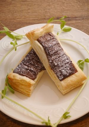 簡単！手づかみ☆焼きチョコパイ-レシピのメイン写真