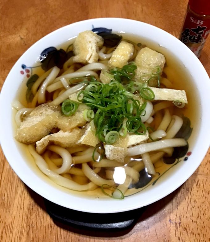 朝うどん-レシピのメイン写真