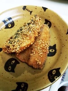 低糖質 アジの胡麻フライ-レシピのメイン写真