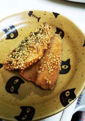 低糖質　アジの胡麻フライ-レシピのメイン写真