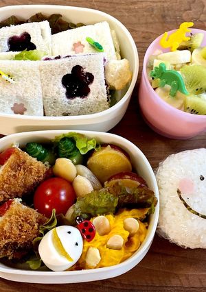 保育園のお弁当（2019.11）-レシピのメイン写真